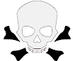 mortal logo whiteblack