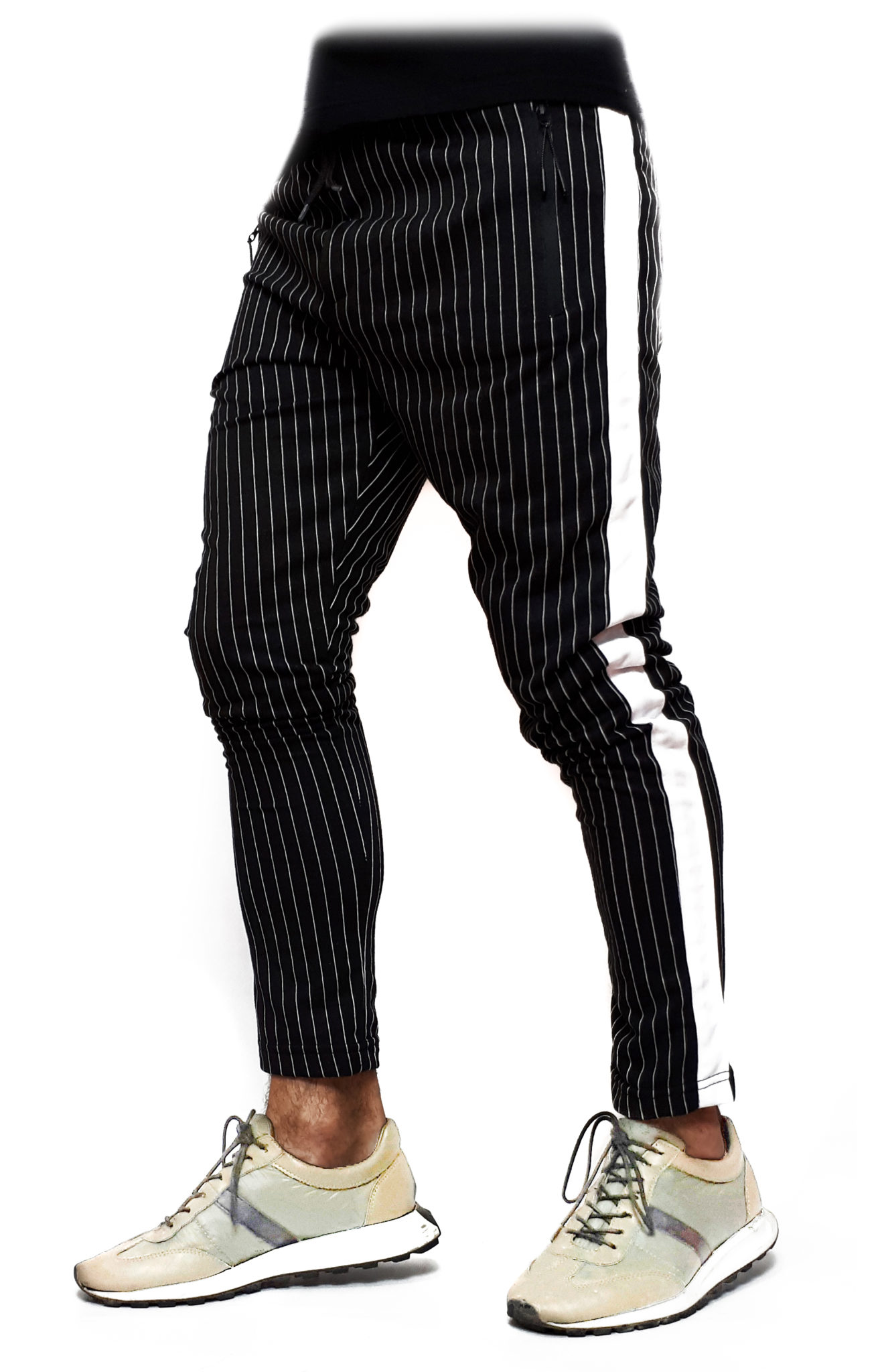 pantaloni linii subtiri dunga laterala mortal sport