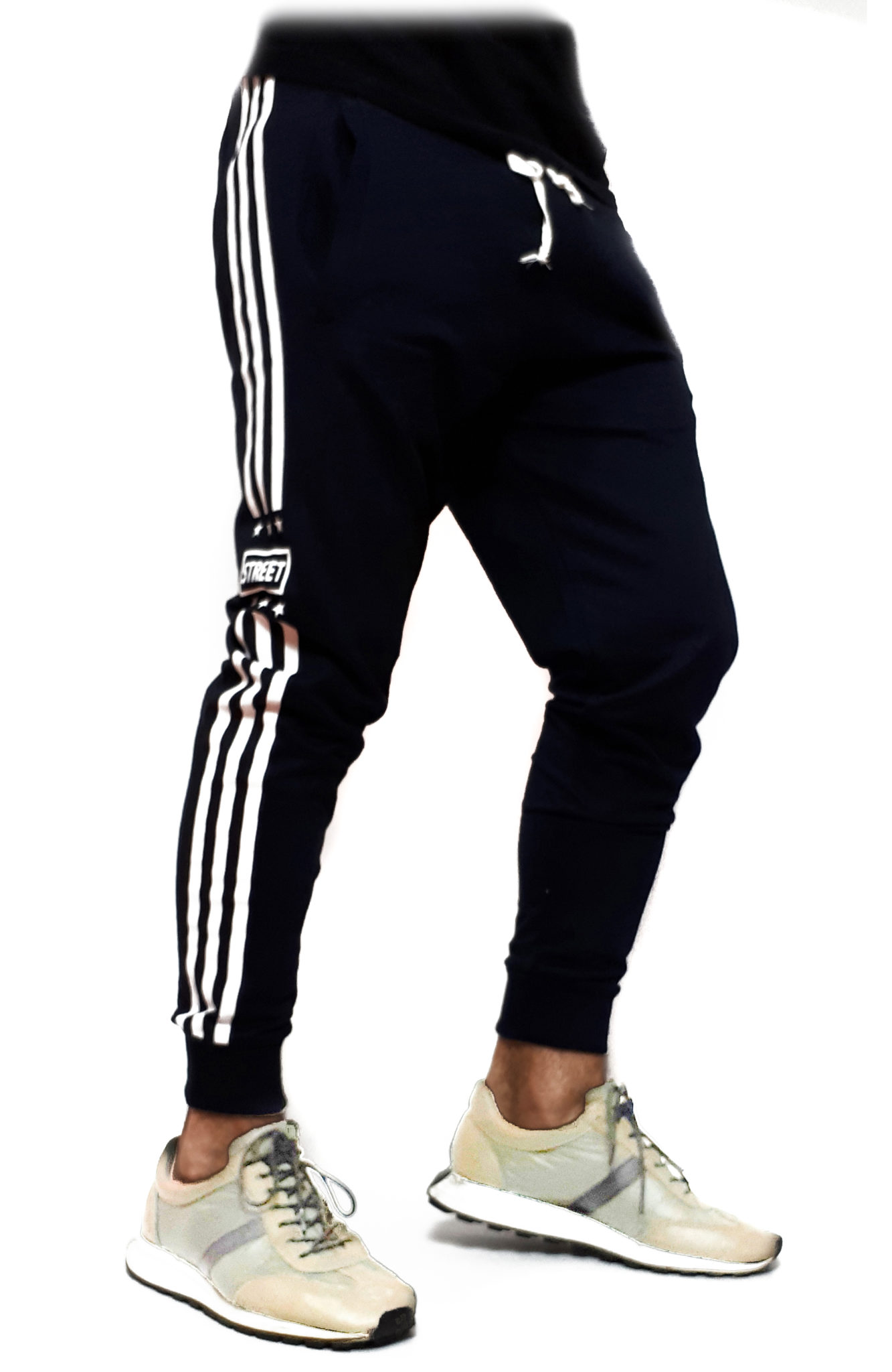 pantaloni sport linii laterale mortal street