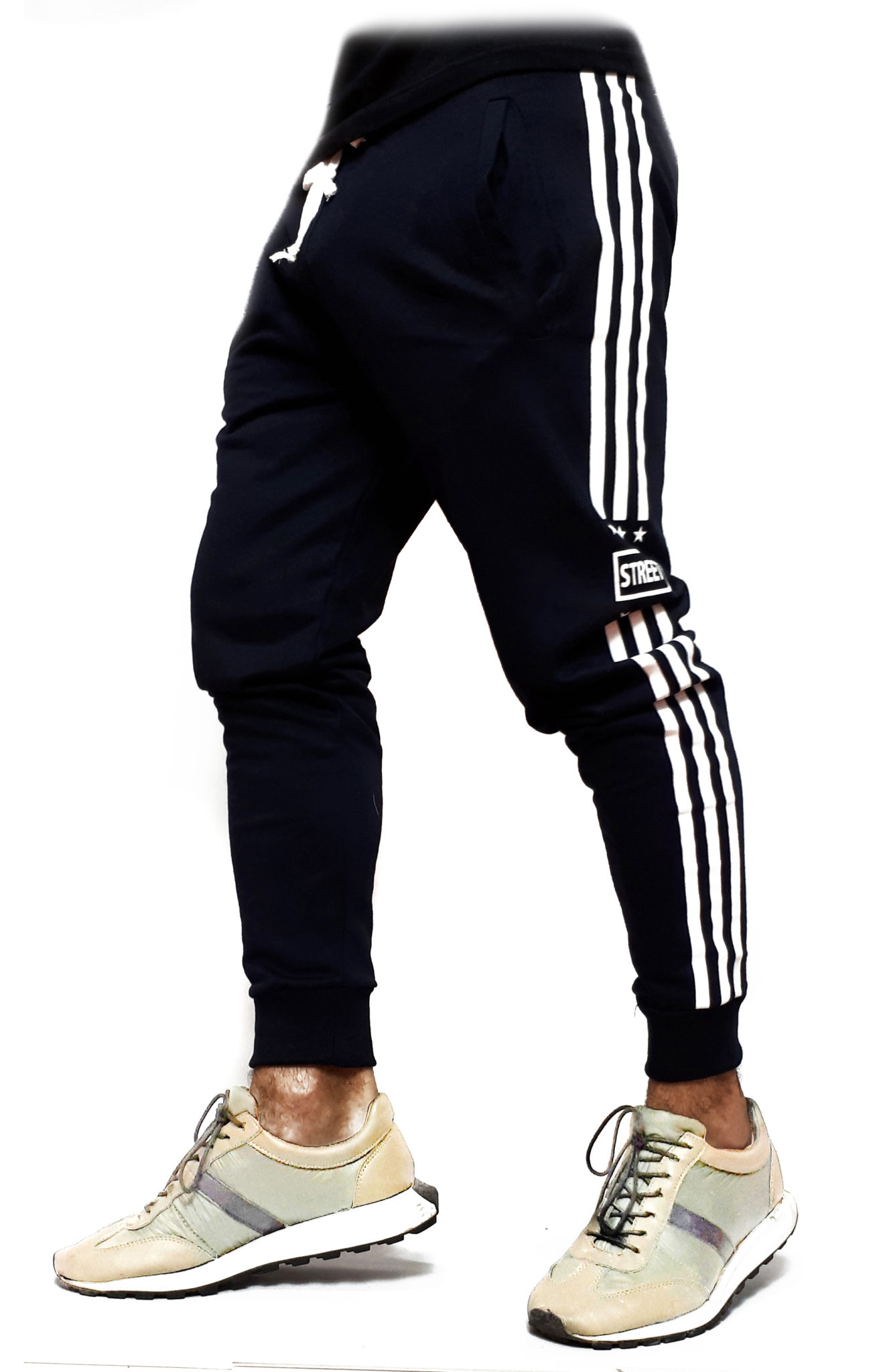 pantaloni sport linii laterale mortal street